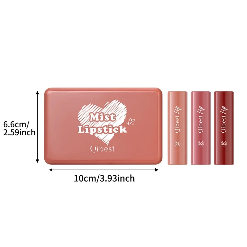 6-color mini lip liner and lipstick pencil, long-lasting waterproof 2-in-1 lip liner and lipstick, sexy matte finish.