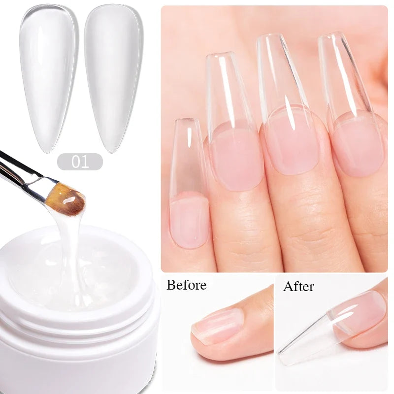 AWStorG 5ML Super Silver Metallic Gel Nail Polish Metal Effect Painting Gel Chromes Varnis Semi Permanent for Nail DIY