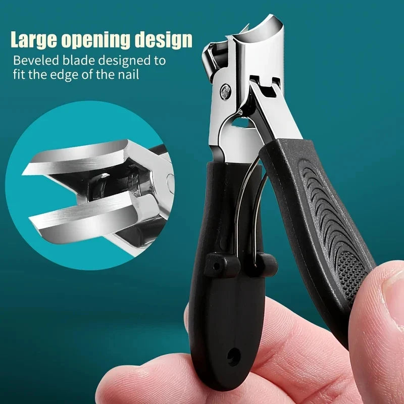 5pcsIngrown Toenail Clipper Set with Beak Pliers,Nail Care Tools for Thick Hard Nails,Stainless Steel Wide-Opening Nail Clippers