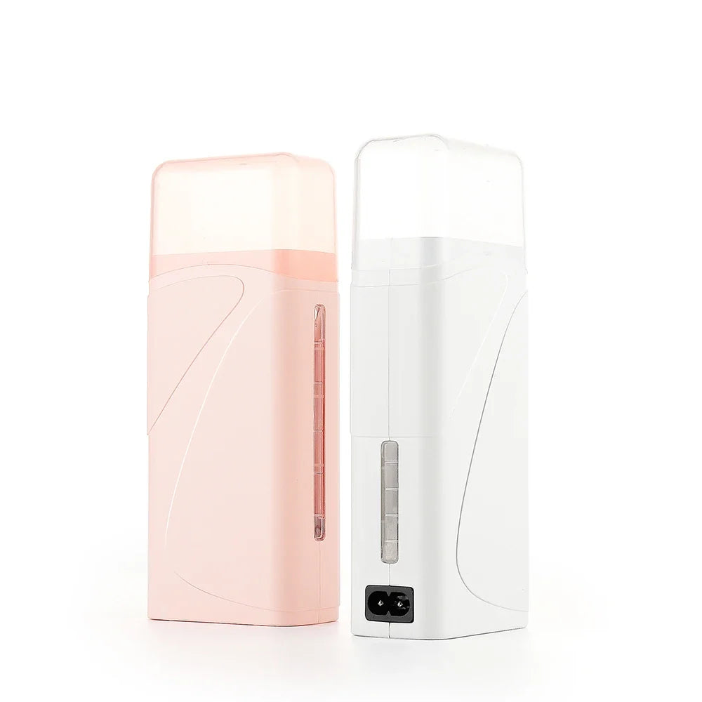 Foreverlily Portable Wax Roller Machine Electric Wax Warmer Depilatory Wax Heater Waxing Leg Warmer Hair Removal Roll On Wax