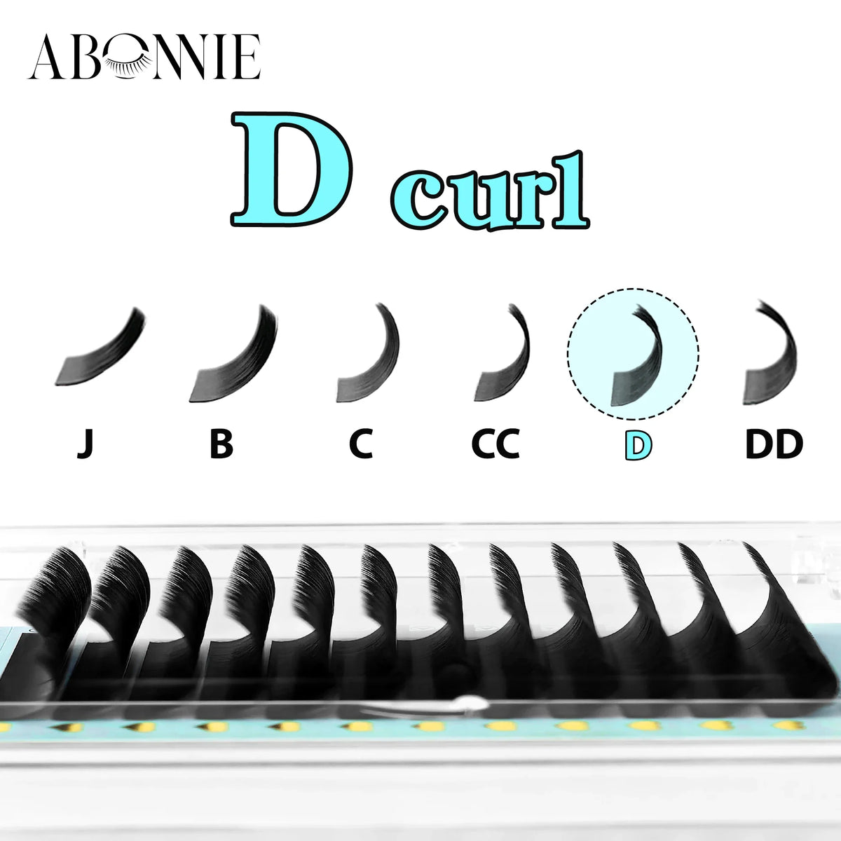 Abonnie Multi Layer Wispy Lashes Pre-Bundled Eyeash Extensions 3D Fluffy Camellia Eyelashes Automatic Flowering Lash LB Eyelash
