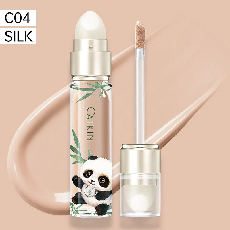 CATKIN Panda double-headed concealer Liquid Oil control Concealer cream Spots Dark circles Skin care