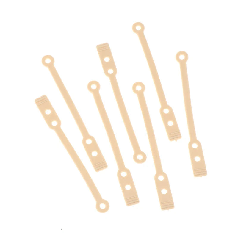 50Pcs Salon Perm Cold Bar Rubber Band Durable Hair Curl Perm Bar Fixing Tool Hair Bar Clip Styling Accessories