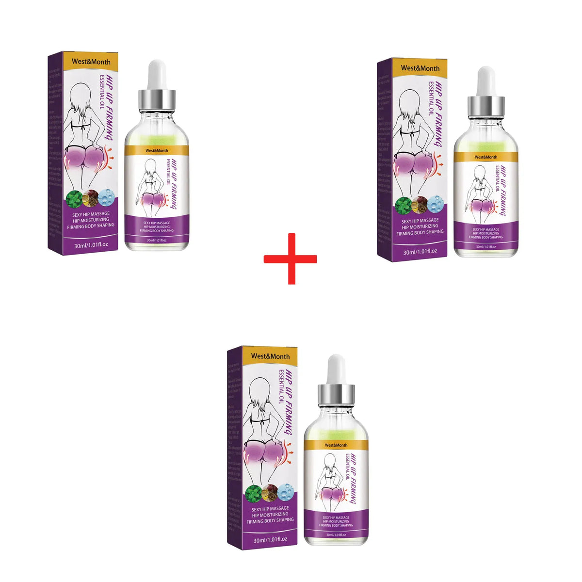 Buttock Massage Essential Oil Hip Lift up Hydrating Shaping Firming Big Ass Plumping Improve Elasticity Sexy Butt Tightening Oil