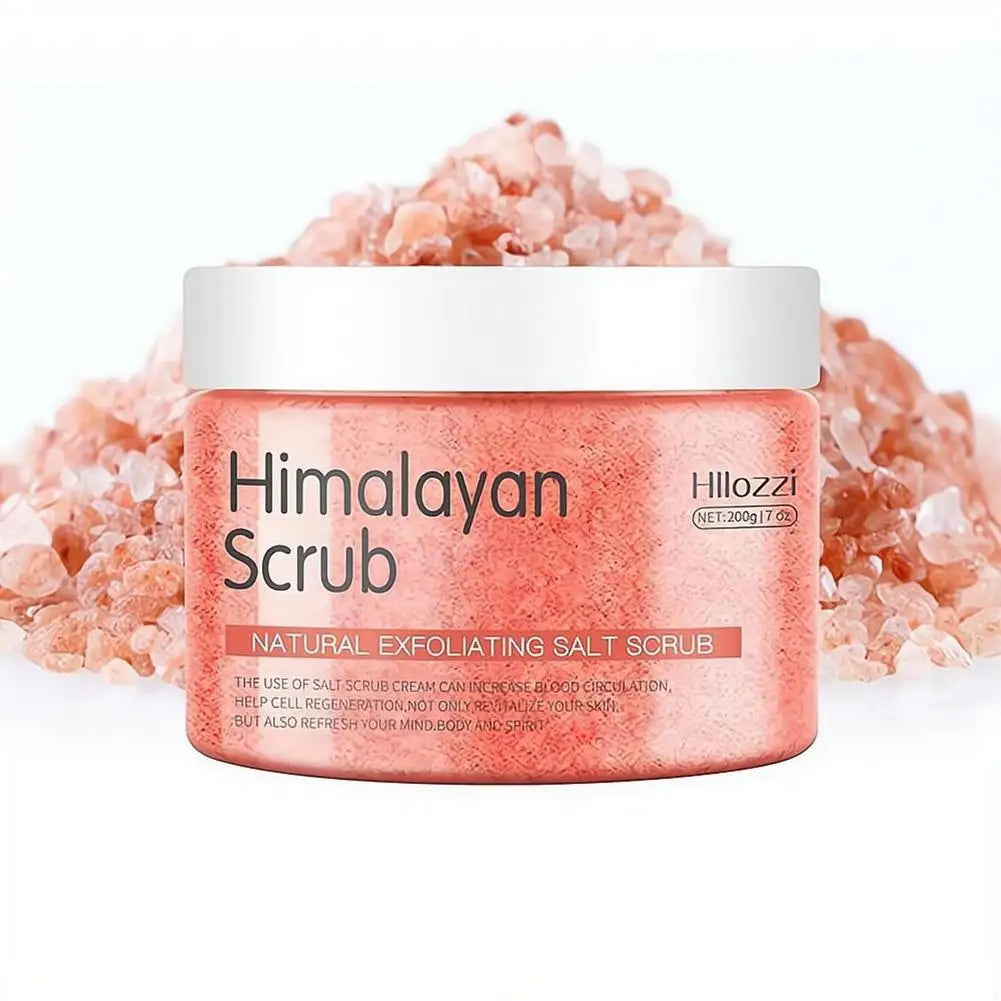 Body Scrub Exfoliating Salt Scrub, Removes Dead Skin, Natural Face Foot Hands Exfoliation Deep Cleansing & Moisturize Skincare
