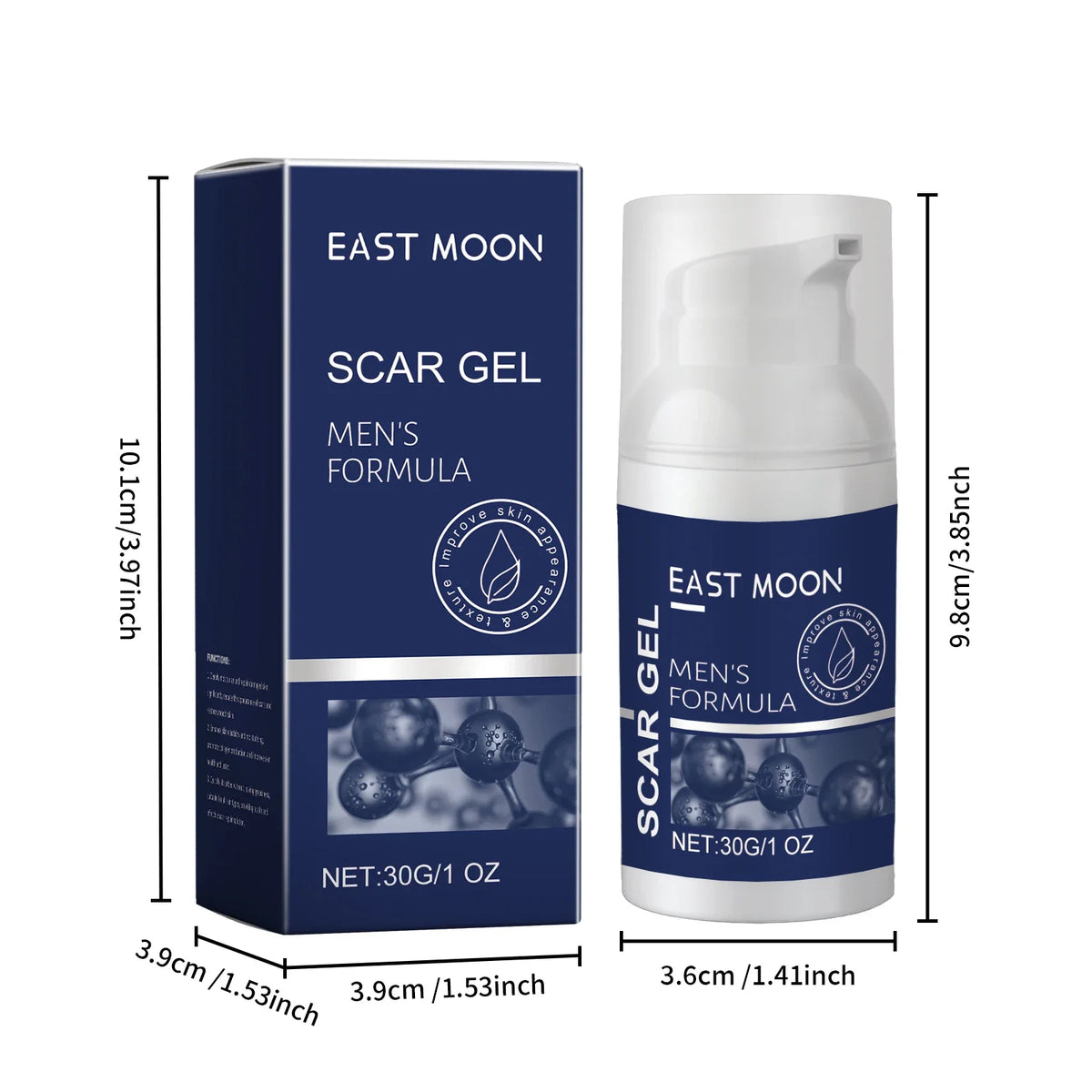 East Moon Collagen Scar Gel Reduces Scar Visibility Deeply Moisturize Repair Damaged Skin Enhance Elasticity Quickly Absorbed
