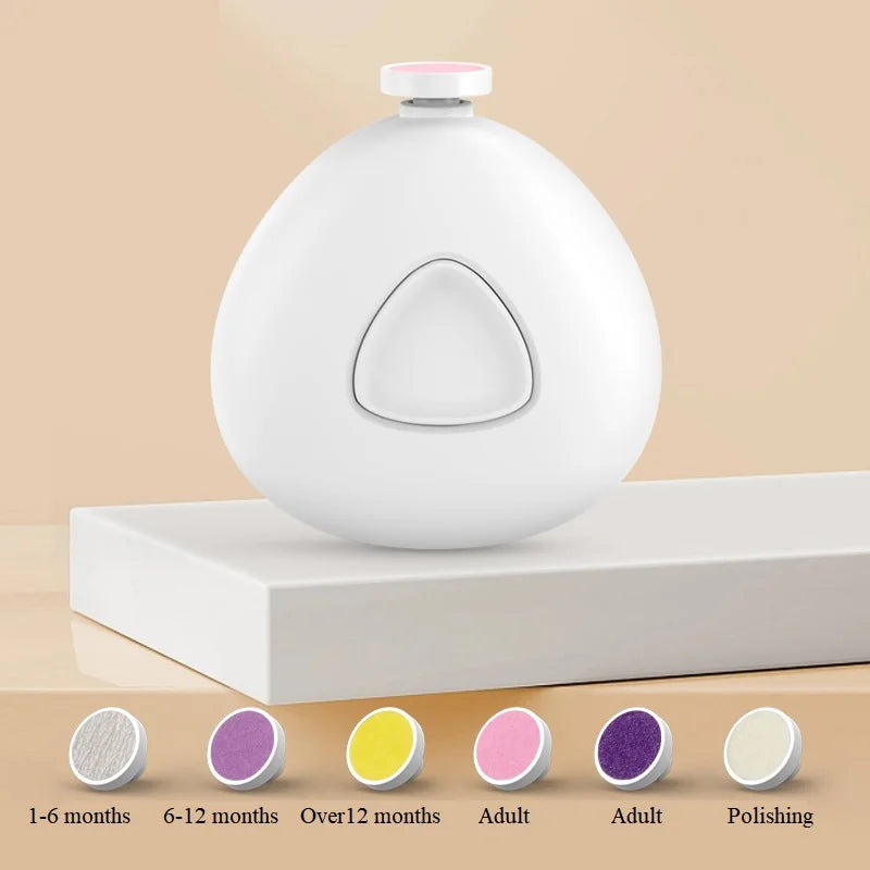 Electric Nail Polisher Baby Automatic Nail Clipper Multifunctional Portable Nail File Children's Nail Clipper Set Baby Care