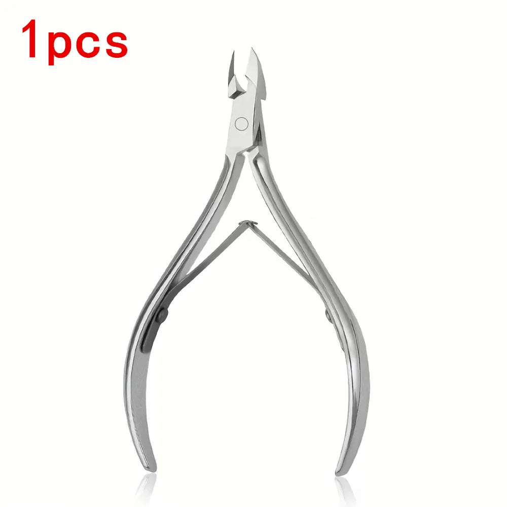 10/5/2/1pc Stainless Steel Nail Clipper Scissors,Nail Care Kit, Dead Skin Remover Kit,Nail Exfoliator,Professional Dead Skin