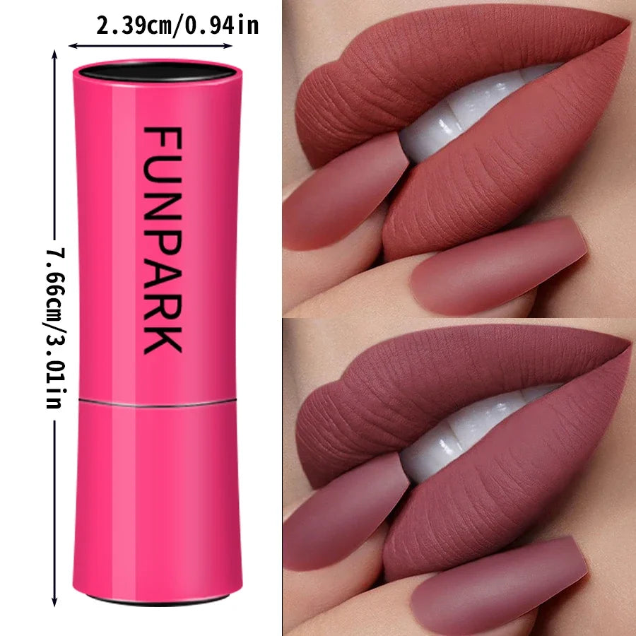 25 Colors Lipstick Non Stick Cup Matte Lip Gloss Waterproof Long Matte Sexy  Red Lip Cosmetics Korean Makeup For Women Gifts