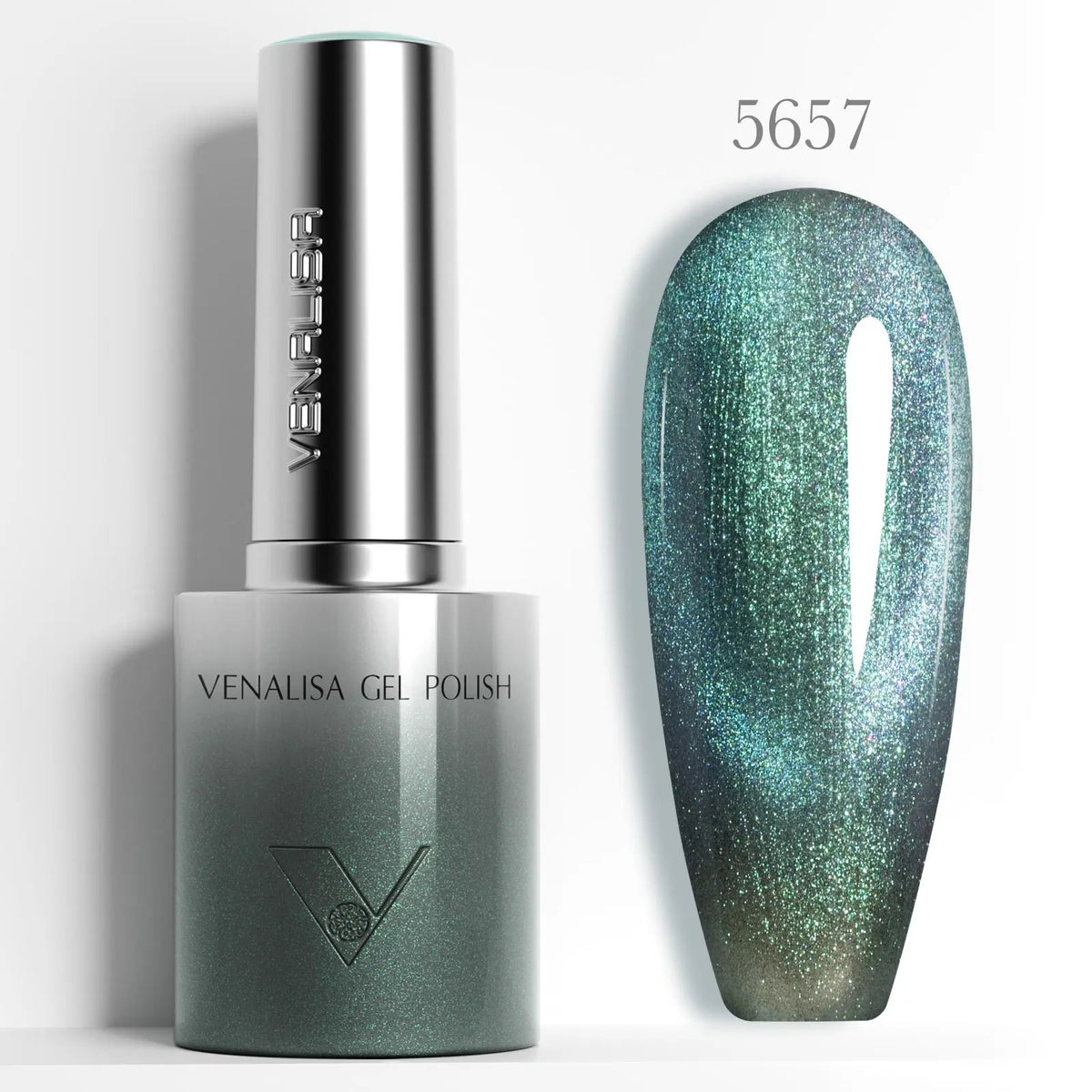 1/5pcsVenalisa Hema/TPO Free Cat Eye Gel Magnet Ultra Flash Nail Gel Polish Diamond Sparkle Soak Off UV LED Varnish Nail Gel