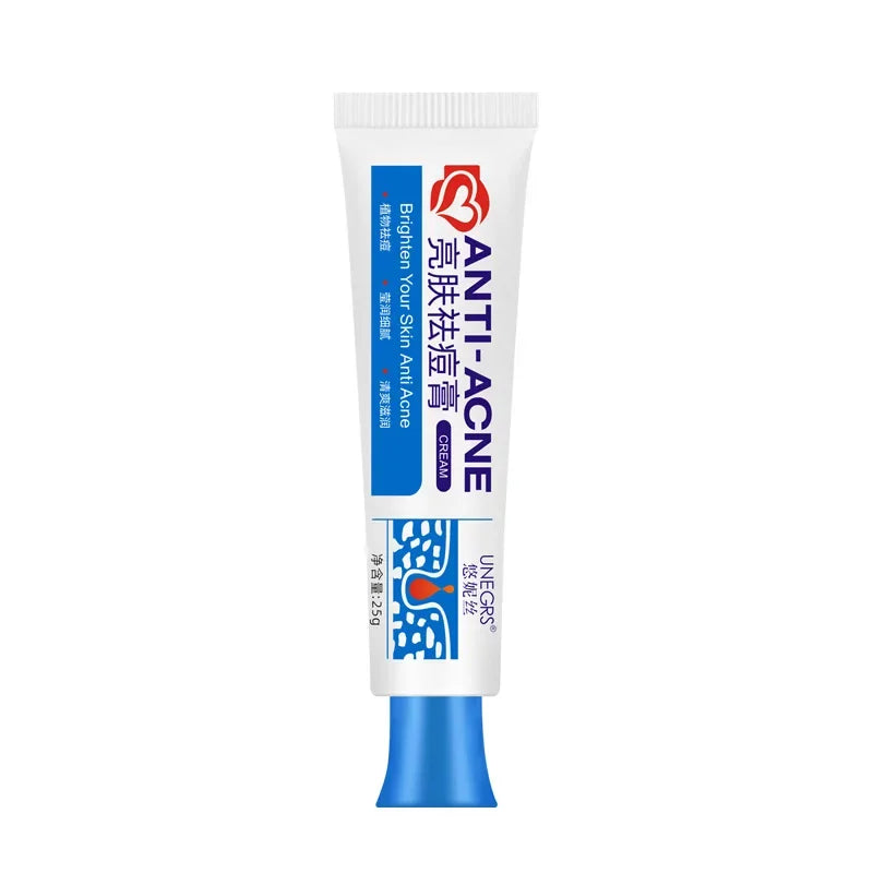 Herbal Acne Removal Face Cream Clears Pimple Scar Black Dots Gel Acne Treatment Shrink Pore Skin Whitening Lightening Ointment