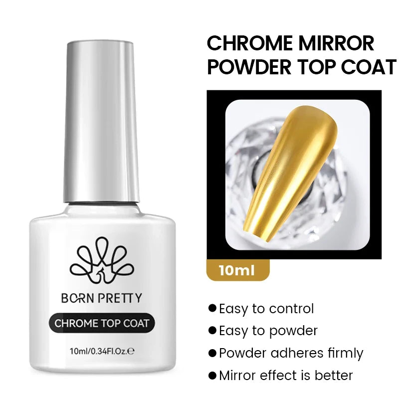 BORN PRETTY 10ml Clear Blooms Gel Polish UV LED Soak Off Nail Art Polish for Spreading Effect Marble Nail Polish Gel Painting