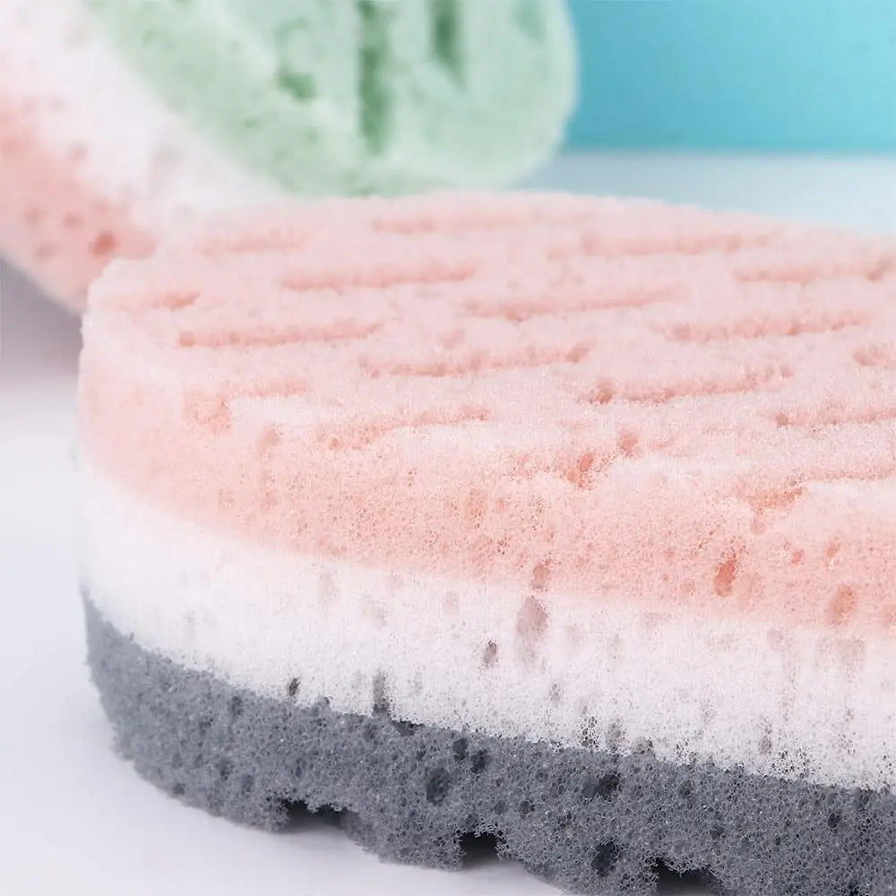 High Quality Durable Quick Foaming Bathing Accessories Massage Brush Sponge Scrubber Shower Rub Sponge Bath Ball Body Brush