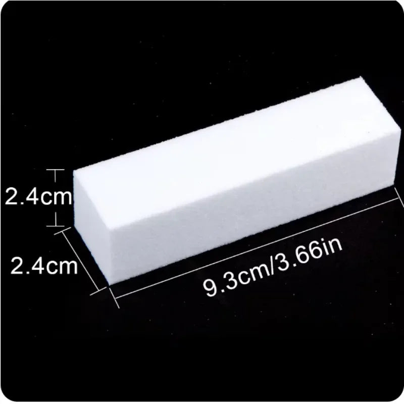 5/10/15/20Pcs Nail Buffer Professional Nail File Polisher Block Manicure Pedicure Files Sanding Polishing Sponge Nail Art tools