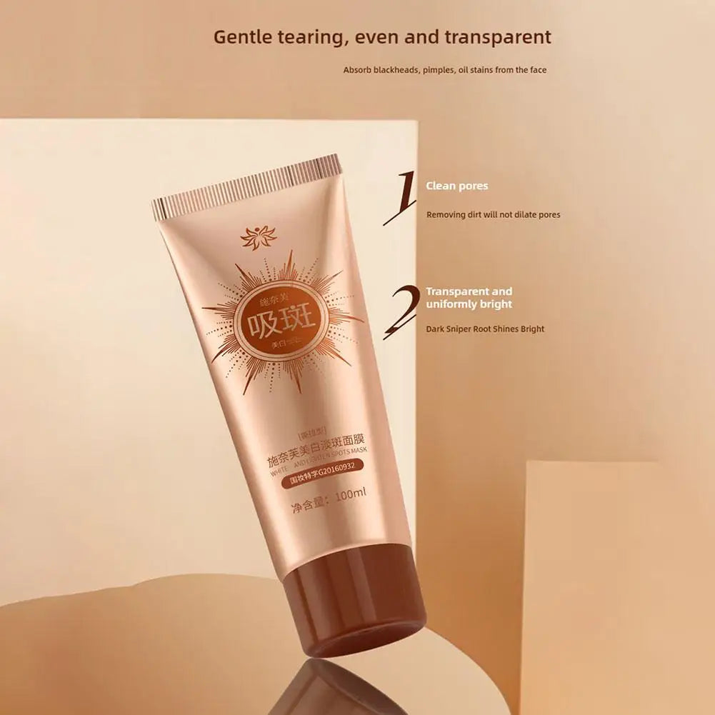 2/3PCS Spots Peel-Off Facial Mask Anti-Blemish Freckle Brightening Off Mask Deeply Clean Pore Tightening Moisturize Glowing Skin