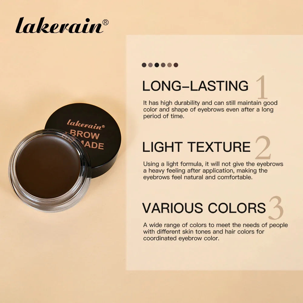 Eyebrow Pomade Enhancers Long-lasting Waterproof Eye Brows Pomade Texture Eye Brow Tint Enhancers For Women Eyebrow Cosmetics