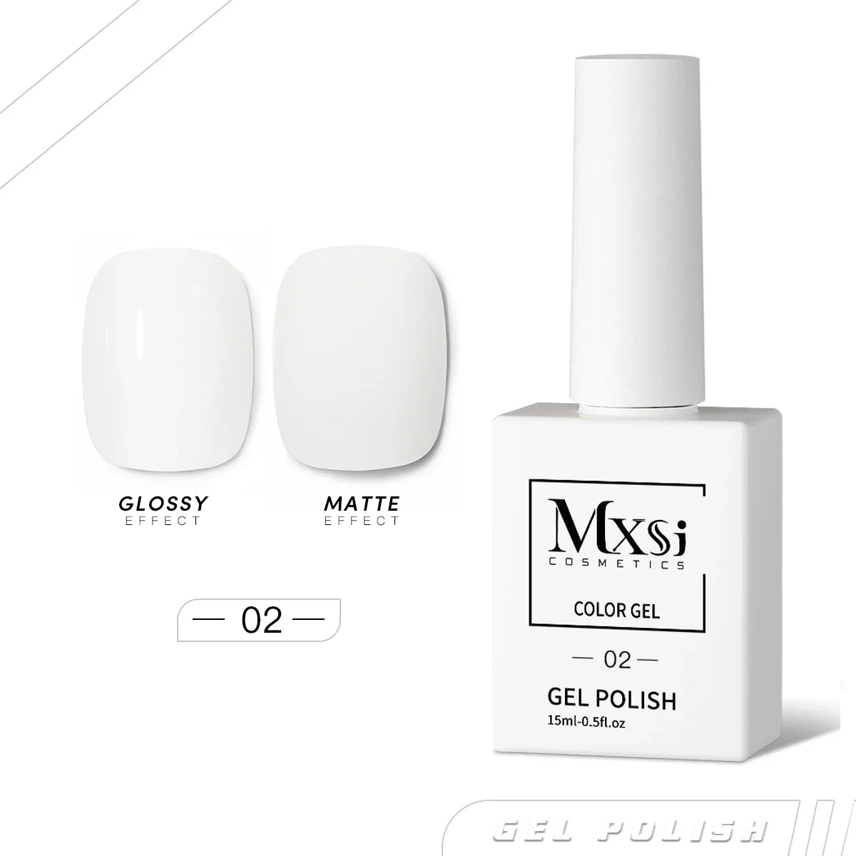 CC8 Mxsi 15ml Nail Gel Polish HEMA FREE Summer Nails Color It Once Soak Off UV LED Semi Permanent  Nail Art Manicure Varnishes