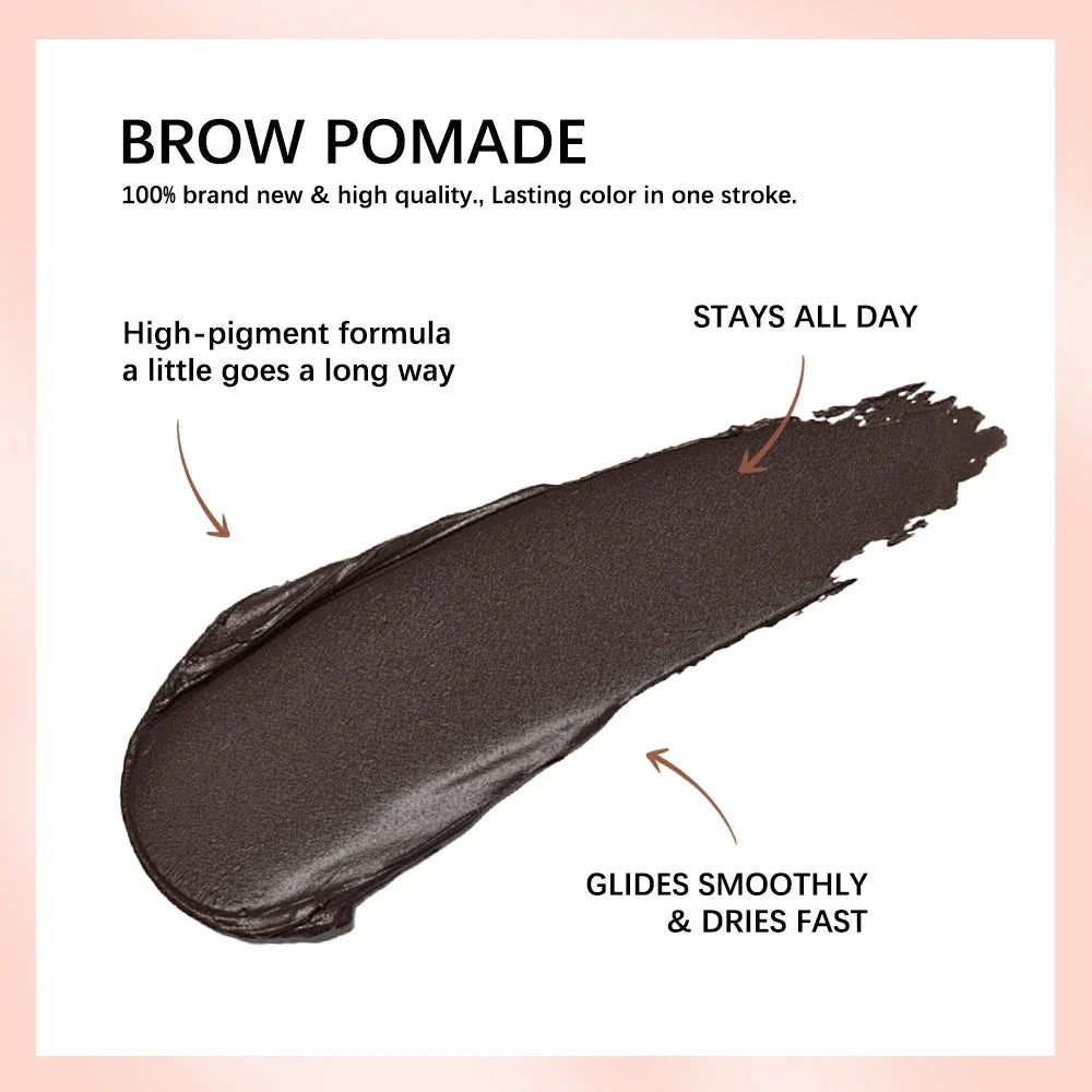 Eyebrow Pomade Enhancers Long-lasting Waterproof Eye Brows Pomade Texture Eye Brow Tint Enhancers For Women Eyebrow Cosmetics