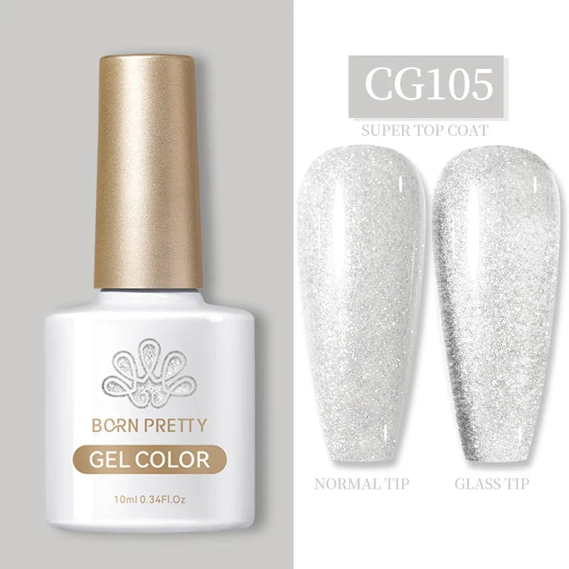 BORN PRETTY 10ml Clear Blooms Gel Polish UV LED Soak Off Nail Art Polish for Spreading Effect Marble Nail Polish Gel Painting