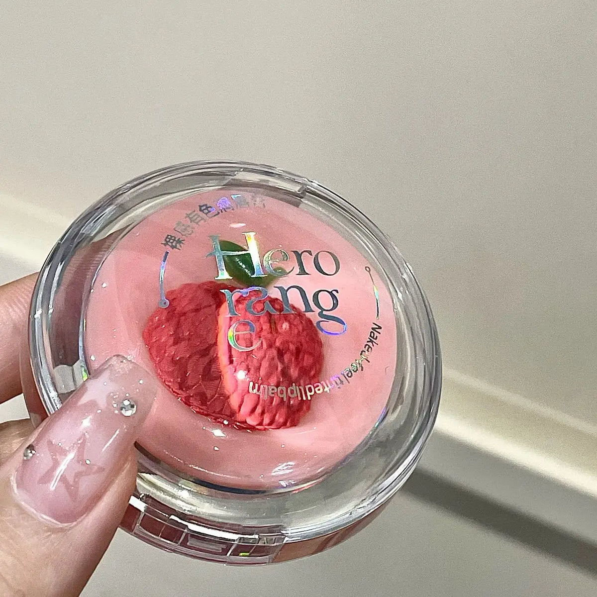 Herorange Tinted Lip Balm Moisturizing Anti-Dry Reduces Lip Lines for Autumn Winter