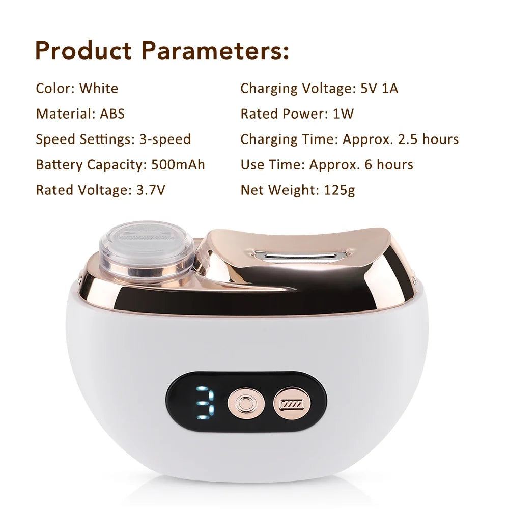Electric Nail Clippers Automatic Trimmer Rechargeable for Adults Baby Safe Fingernail Toe Nail Cutter Portable Manicure Pedicure