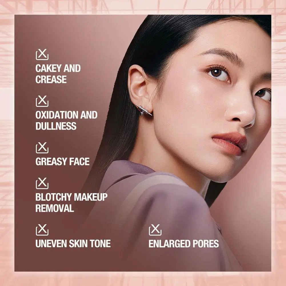 1/3/5pcs Lasting Face Primer Makeup Base Concealer Nature Rose Essence Pore Away Foundation Oil Control Face Matte Primer