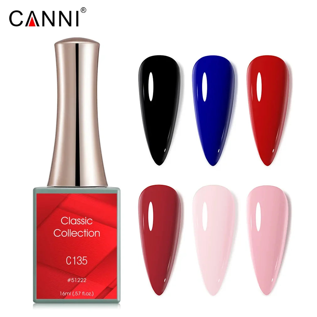 Canni Jelly Pink Nail Gel Polish French Nail Nude Color Gel Varnish Long Wear Diamond No Wipe TopCoat Nail Manicure Nail Lacquer
