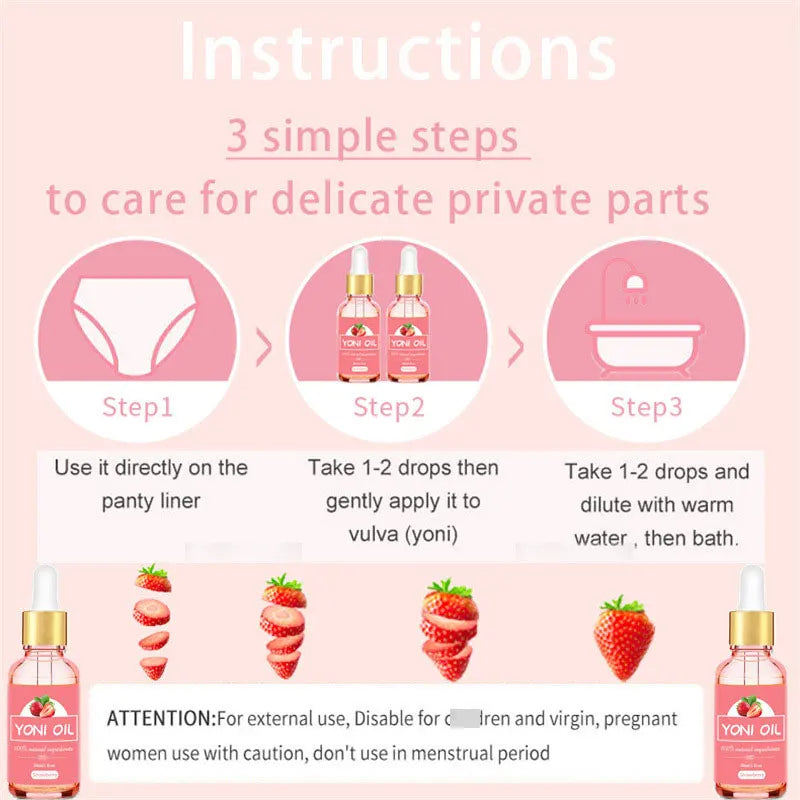 Deodorize Vaginal Care Pheromone Female Private Parts Nursing Deodorize Vaginal Tightening Pinkness Essential Oils
