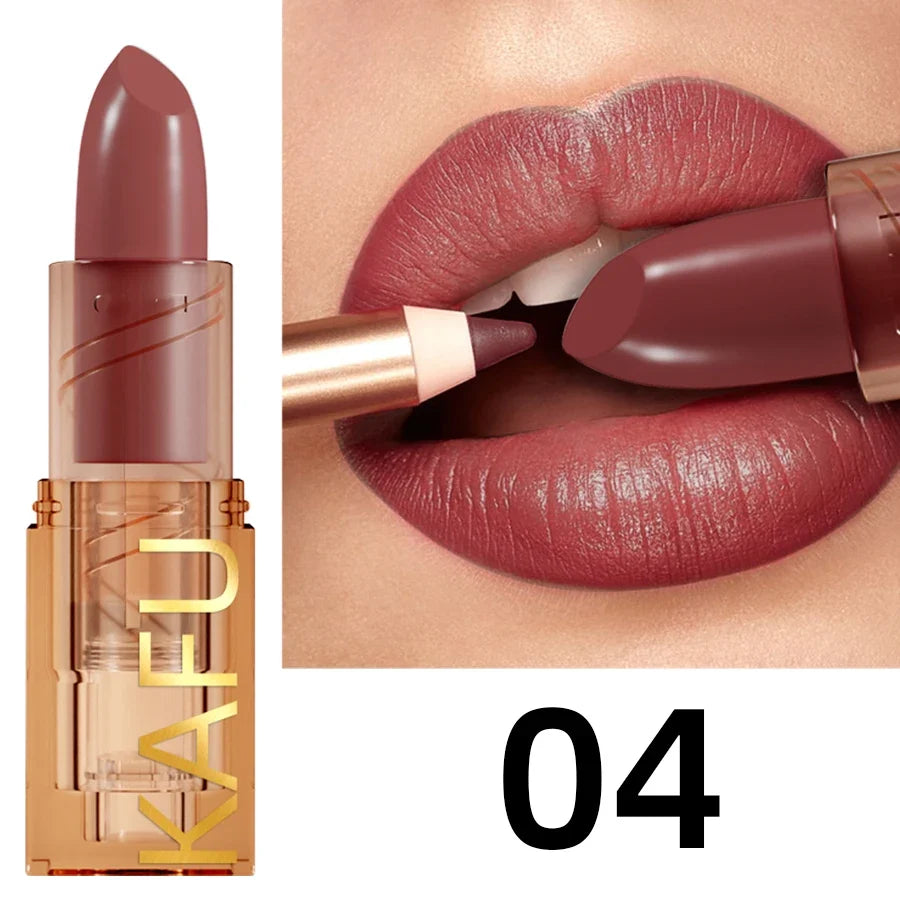 14-Color Matte Lipstick, Non-Fading, Long-Lasting Velvet Finish, Smooth Matte Lip Makeup Lip Tint Cosmetic for Women Gift Lipglo