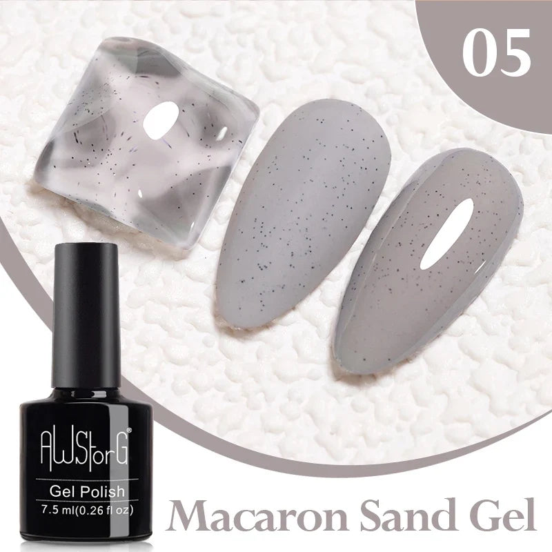 AWStorG 5ML Super Silver Metallic Gel Nail Polish Metal Effect Painting Gel Chromes Varnis Semi Permanent for Nail DIY
