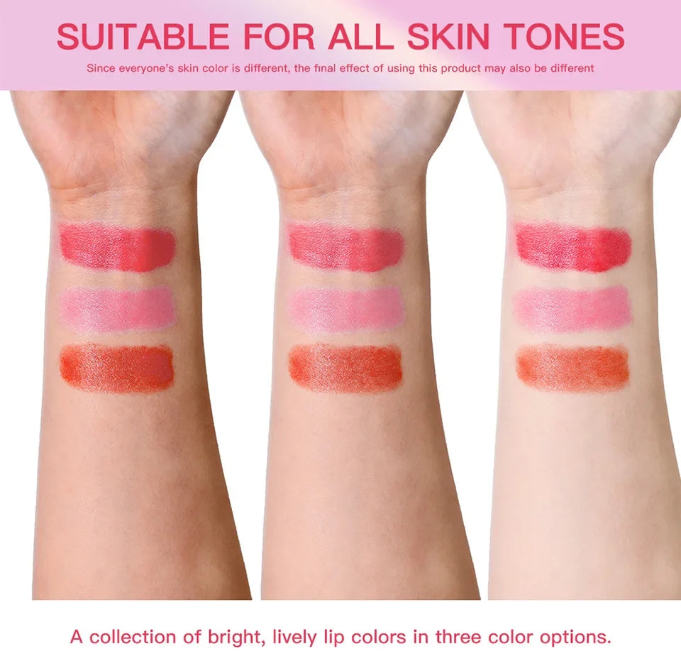Glass Tinted Lip Balm Light Cherry Red Orange Glow Moisturizing Vegetarian Lip Balm With Bright Clear Color Korea Lip Cosmetics