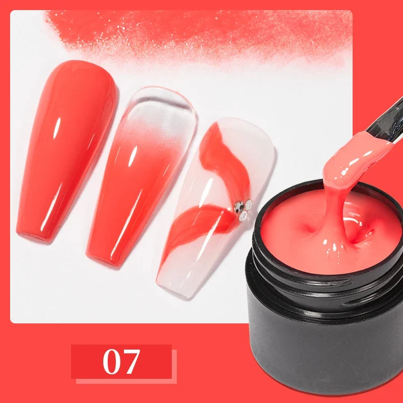AWStorG 5ML Super Silver Metallic Gel Nail Polish Metal Effect Painting Gel Chromes Varnis Semi Permanent for Nail DIY