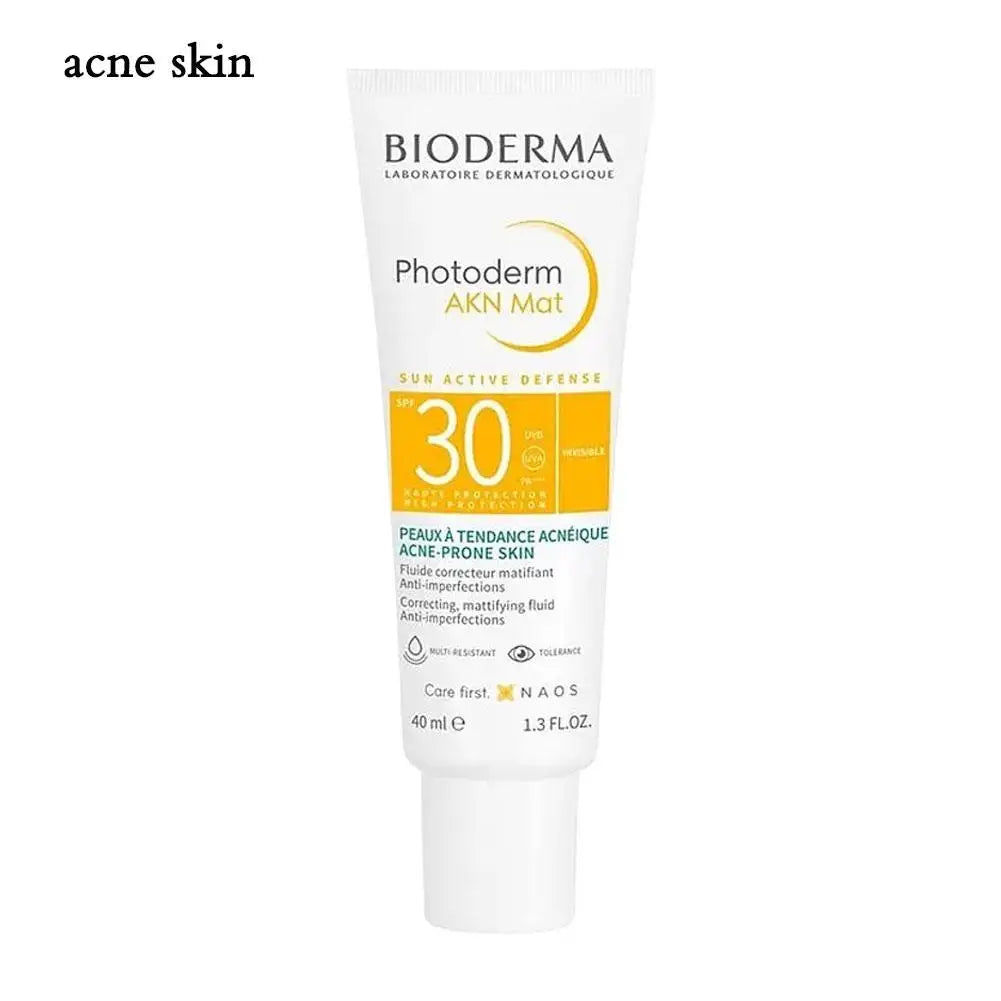 BIODERMA Photoderm Aquafluid SPF 50+ Face Sunscreen 40ml Ultra-Light Moisturising Sun Cream Waterproof Non-Greasy