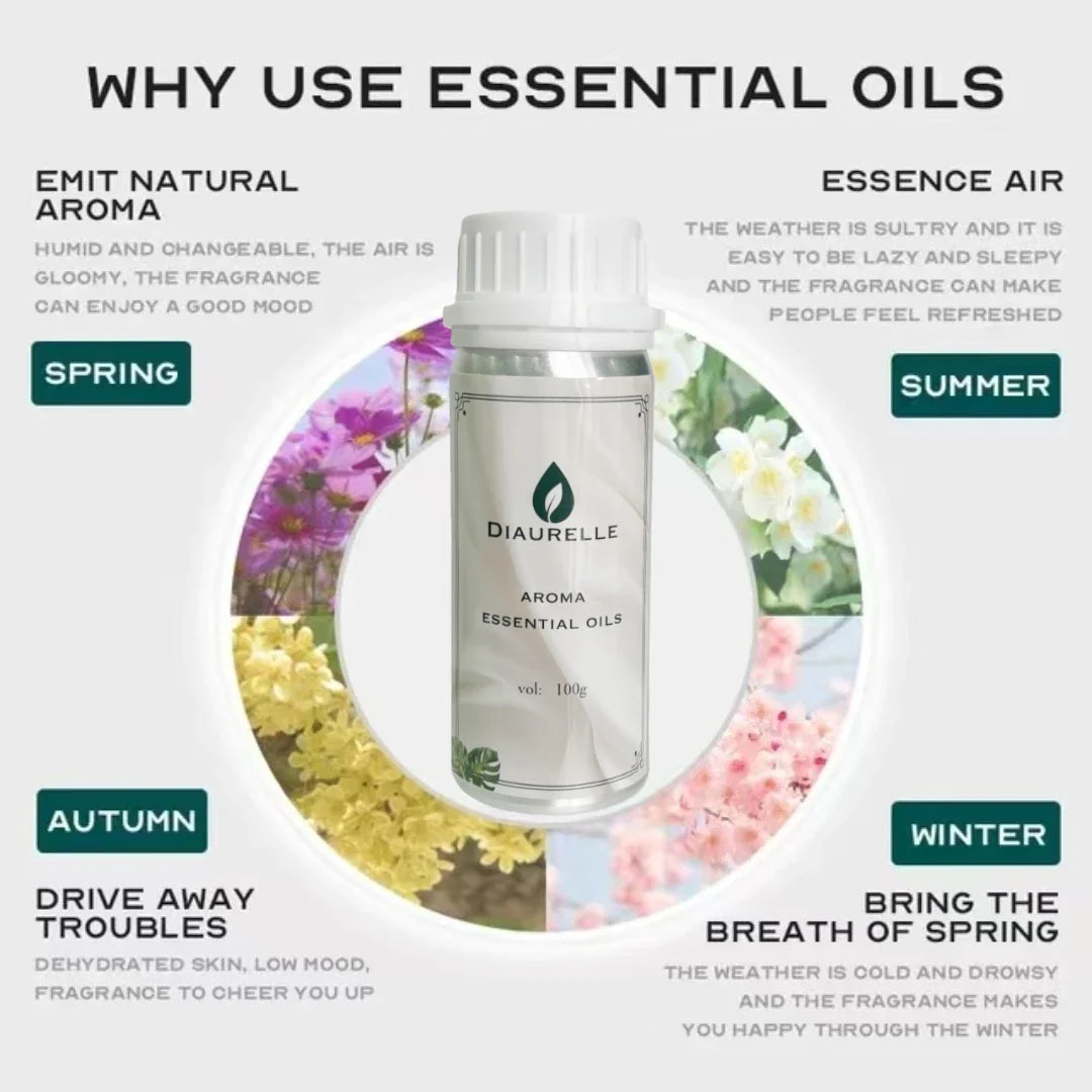 100ML Perfume Oil Essential Oil Electric Aromatic Oasis Home Fragrances Aroma Diffuser Air Freshener Essential Oil