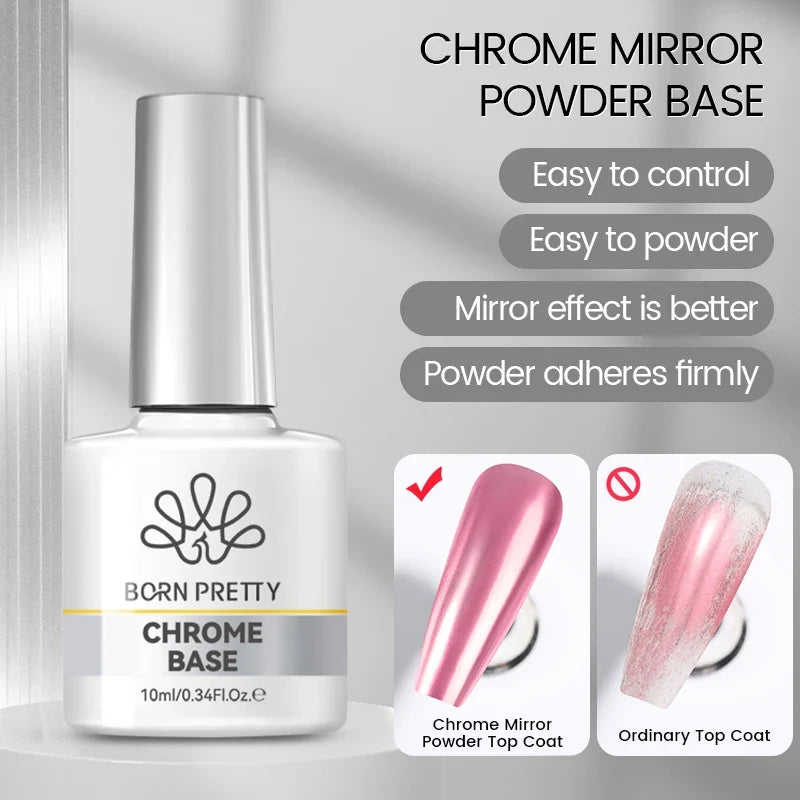 BORN PRETTY Gold Pink Cat Magnetic Gel Polish 10ml Water Light Spaking Glitter  Soak Off UV Semi Permanent Varnish Manicure