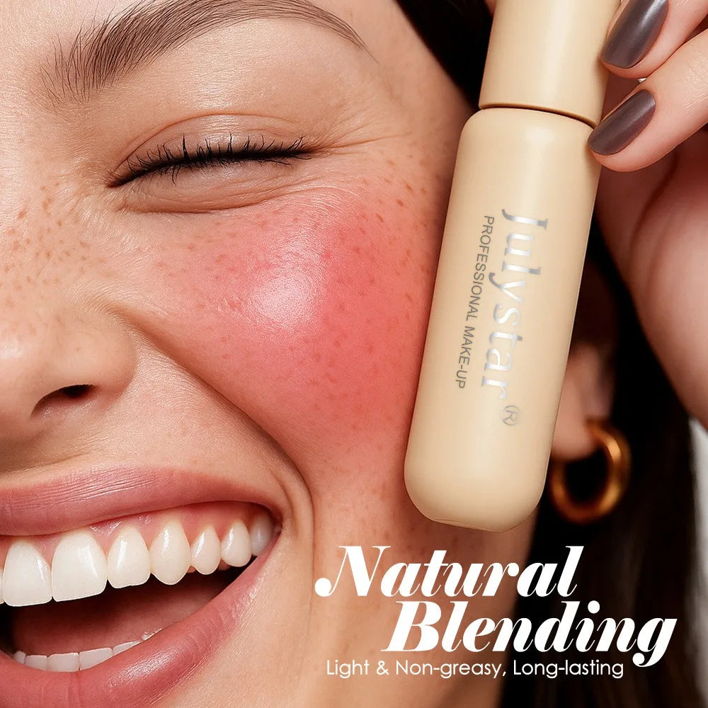 Blush Highlighter Stick Face Liquid Blusher Natural Cream Cheek Eye Tint Peach Blush Contour Brighten Cheek Rouge Cosmetics
