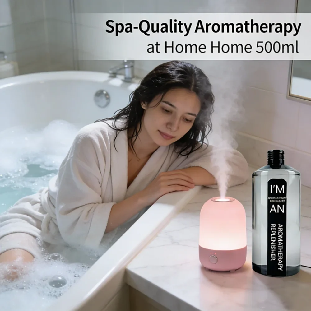 500ML Marriott Hilton Ritz Carlton Fragranc Oil Fireless Aromatherap Replenisher Fluid for Home Hotel Diffuser Essential Oil New