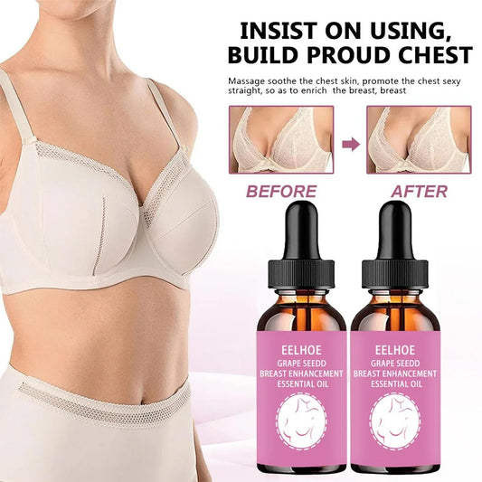 Grape seed breast enhancement essential oil