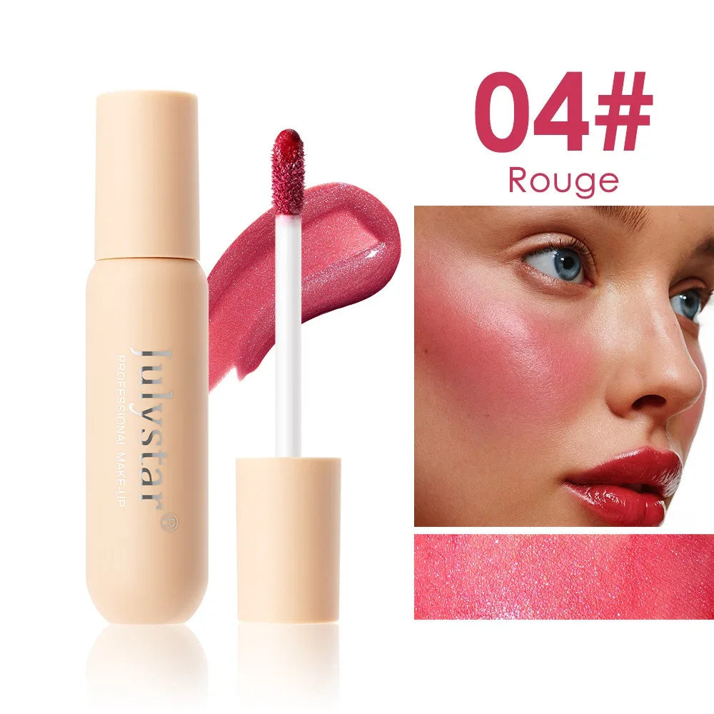 Blush Highlighter Stick Face Liquid Blusher Natural Cream Cheek Eye Tint Peach Blush Contour Brighten Cheek Rouge Cosmetics