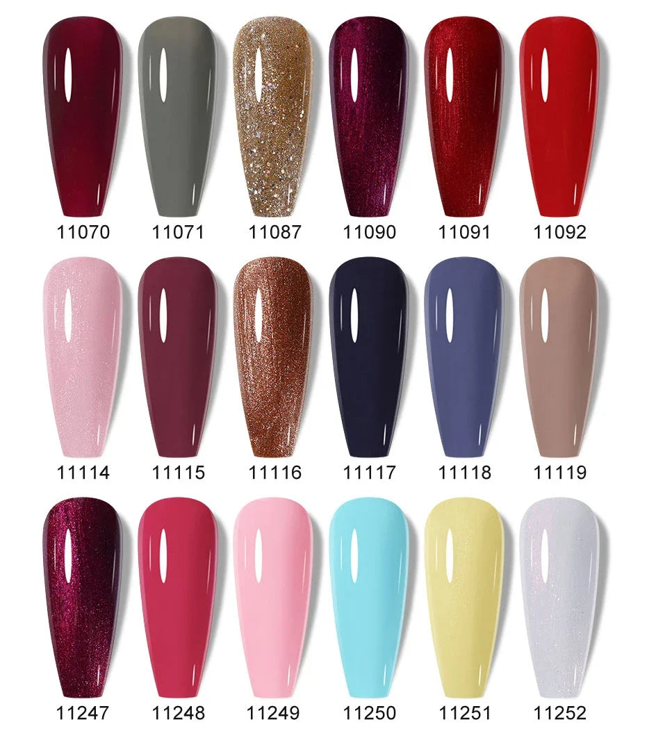 Clou Beaute Solid Gel Nail Polish Milky White Neon Green Color Gel Varnish HEMA TPO FREE Gel Polish Nail Art Semi Permanent Nail