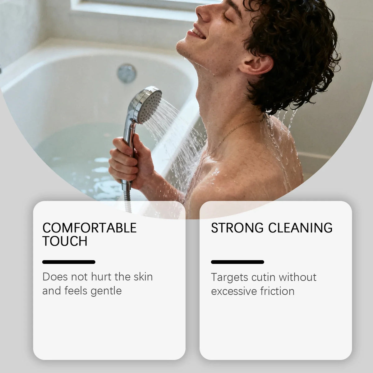 Back Scrubbing Towel Durable Exfoliating Body Towel Cleansing Skin Polishing Cloth Oil Control Dirt Removal Bath Accessories