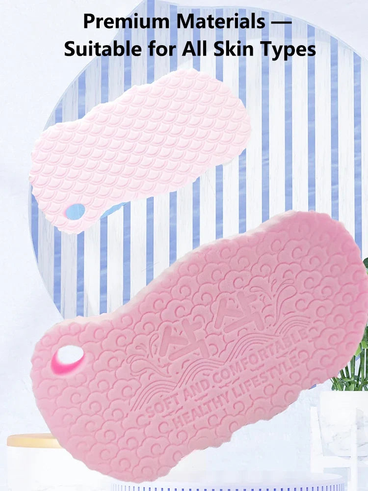3D Magic Children Bath Sponge Body Exfoliating Dead Skin Sponge Massager Cleaning Shower Brushes Peeling Sponge Artifact