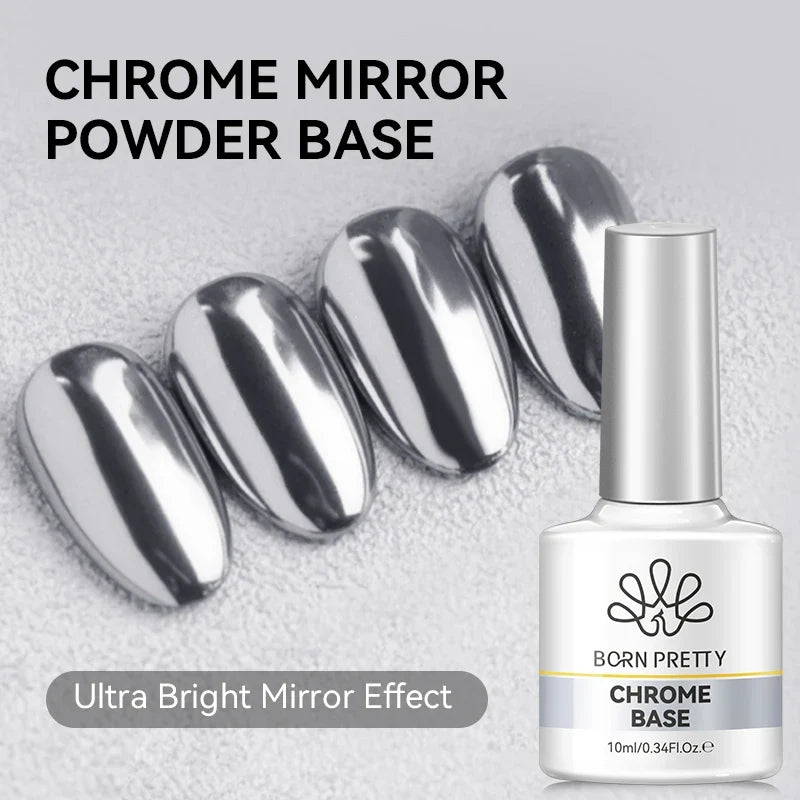BORN PRETTY Transfer Foil Nail Gel Polish Semi-Permanant Varnish For Adhesive Sticker Nail Glue Soak Off UV LED Gel Nail Art Man