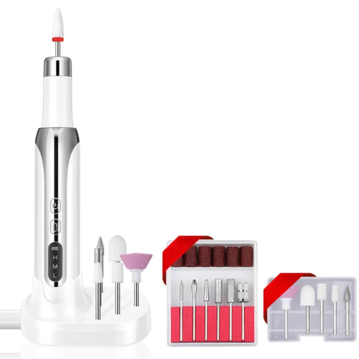 Electric Nail Polisher Drill Bits Professional Nails Grinding Polishing Dead Skin Removal Art Sanding File Pen Manicure Machine
