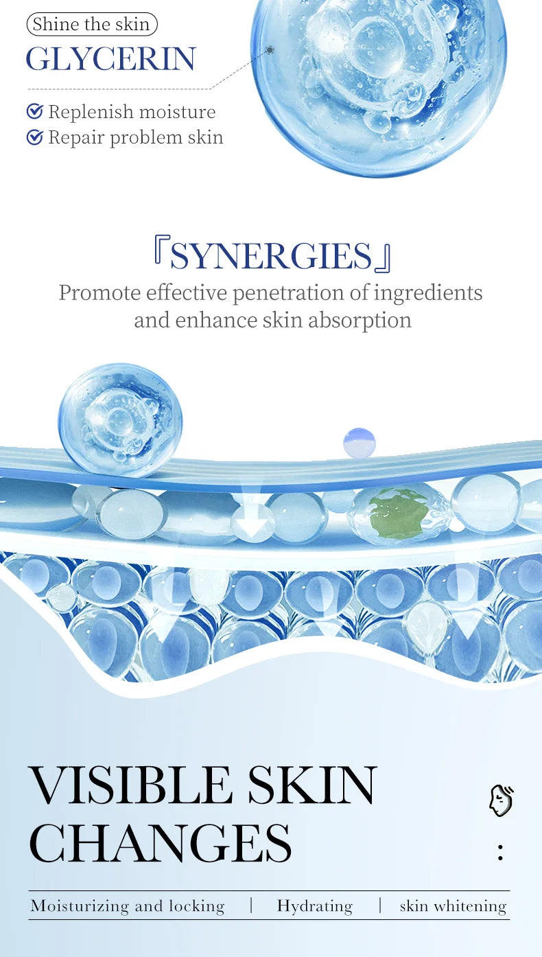10Pcs Hyaluronic Acid Mask Facial Skin Care Firming Moisturizing Mask Facial Skin Care Products