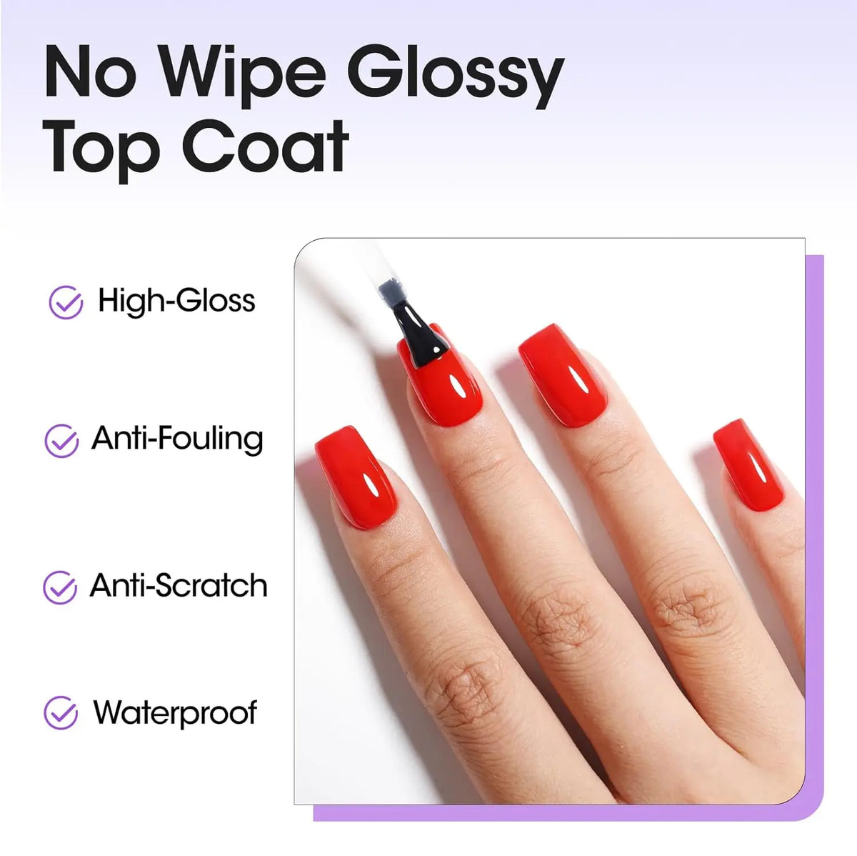 18ml Top Coat Base Coat Gel Set Nail Art No Wipe Soak Off Ultra Glossy Top UV LED Cured Long Lasting Nail Supplies