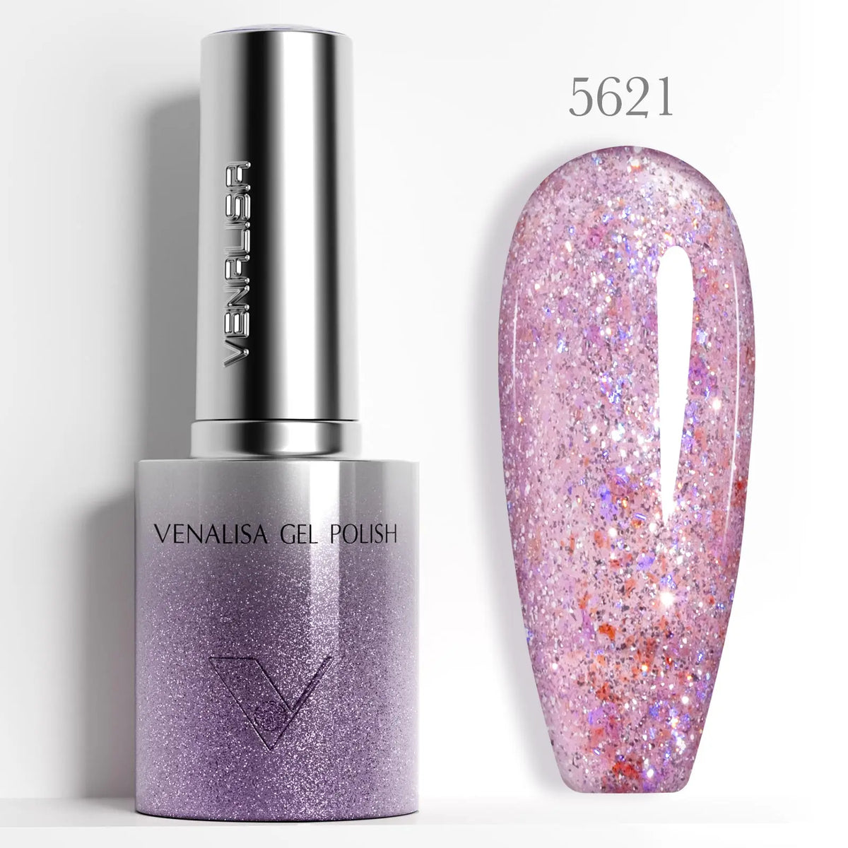1/5pcsVenalisa Hema/TPO Free Cat Eye Gel Magnet Ultra Flash Nail Gel Polish Diamond Sparkle Soak Off UV LED Varnish Nail Gel