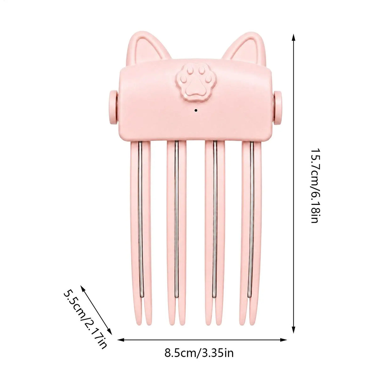 Hair Root Volumizer Electric Heated Clip Type  Rechargeable Crown Lifter Styling Tool for Flat Hair Daily Travel Hair Clips