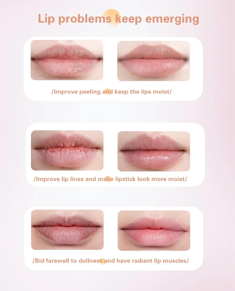 Herorange Tinted Lip Balm Moisturizing Anti-Dry Reduces Lip Lines for Autumn Winter