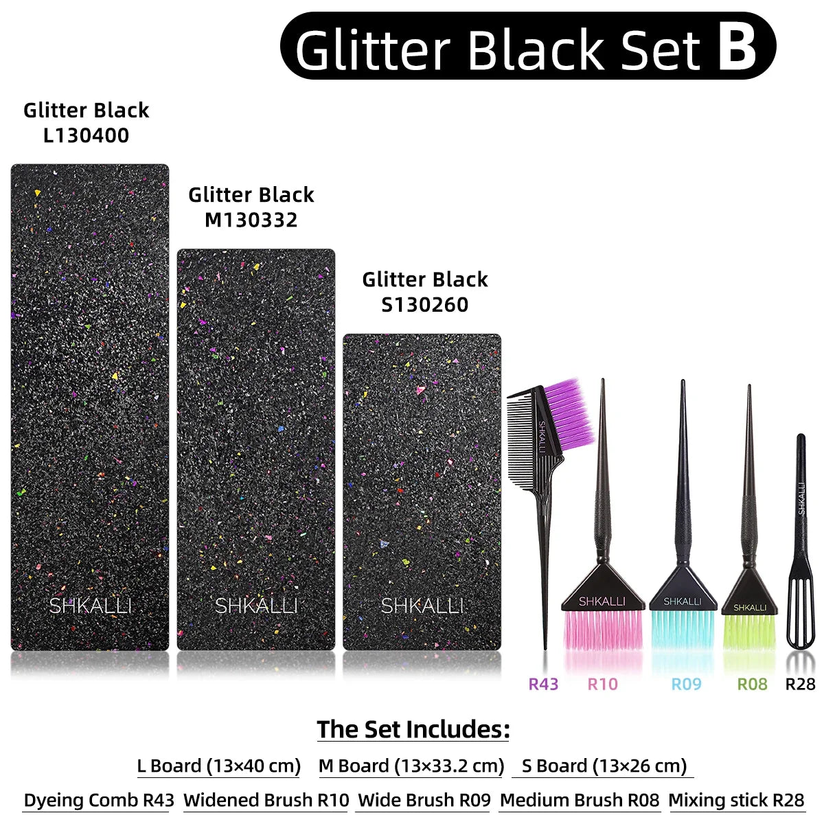 Forged Carbon Fiber Hair Salon Board Set for Barber Hairdresser Design Styling Tools Accessories and Hair Coloring Dyeing Board